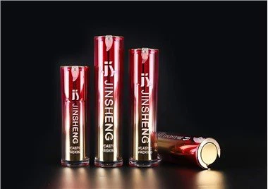 Õhuvaba vedelikku pumbaga pudelid