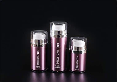 Hõbe õhuta pumba pudel